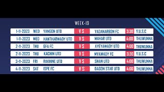 LIVE Myanmar National League 20242025WEEK14 Dagon Star UTD WHITE VS Myawady FC MAROON [upl. by Nosreg794]