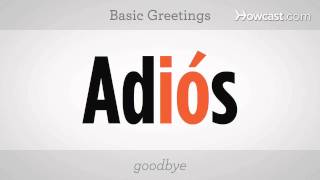 How to Combine Vowels amp Basic Greetings  Spanish Lessons [upl. by Olatha753]