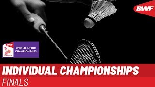 LIVE BWF World Junior Championships 2019  INDIVIDUAL Finals [upl. by Mittel541]