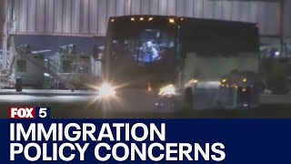 Immigration policy heats up  FOX 5 News [upl. by Enirehs]