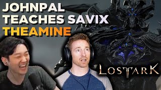 Johnpal Teaches Savix Theamine  WoW Player vs Lost Ark [upl. by Atlante]