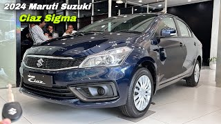 Maruti Suzuki Ciaz Sigma 2024 Price amp Features ❤️ 2024 Ciaz Base Model [upl. by Nolham226]