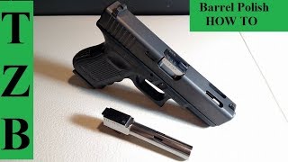 How to polish a pistol barrel part 1 [upl. by Stets]