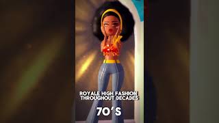 Royale high fashion throughout the decade royalehigh royalehighroblox roblox fyp [upl. by Oralie]