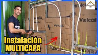 🔶Instalación de TUBERIAS MULTICAPA e Instalaciones SANITARIAS de BAÑO y COCINA🔶Guía Completa [upl. by Ferris]