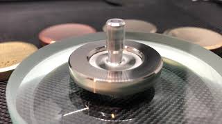 World’s 1st MetonBoss Titanium PERFORMER Spinning Top [upl. by Nnyliram]