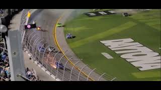 Big Wreck 2022 NASCAR Xfinity Series at Daytona [upl. by Dalpe518]