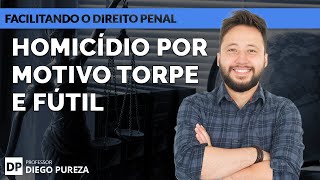 Homicídio por motivo Torpe e Fútil qualificadoras [upl. by Alletsirhc]