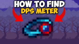 Terraria How To Get Dps Meter  Terraria Dps Meter 1449 [upl. by Netsyrc]