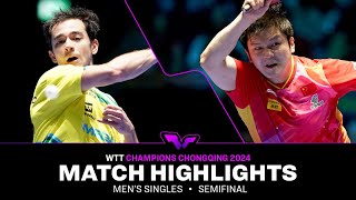 Fan Zhendong vs Hugo Calderano  MS SF  WTT Champions Chongqing 2024 [upl. by Frans478]