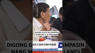 DUTERTE LOSES TEMPER ALMOST THROW MIC AT TRILLANES shorts short reels tiktok instagram [upl. by Tterag940]