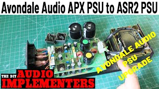 Avondale Audio APX power supply upgraded to the ASR2 shunt reg [upl. by Annoirb]