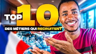 Les 10 Métiers Qui Recrutent Massivement dans les Prochaines Années [upl. by Vasya]