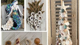 Amazing seashell craft ideas  sea shell decortion ideas  sea shell art and craft ideas [upl. by Morita506]