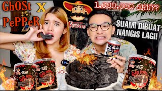 GHOST PEPPER x MISTER POTATO SEPEDES PAQUI CHALLENGE BARENG SUAMI [upl. by Duax469]