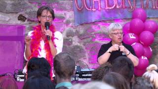 Gudrun Schyman brandtal  F Almedalen 2014 [upl. by Ynffit847]