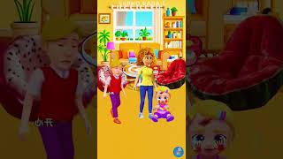 মা এর চুল কেটে দেবো  Bangla cartoon Mojar golpo shorts [upl. by Enirol833]