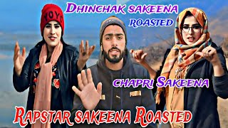 Reshi Sakeena Roasted Reshi sakeena new Rap videoChapri Rapstar Roasted aslidramabaazofficial [upl. by Rabaj]