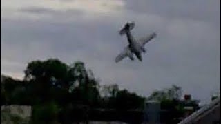 2011 Manila Beechcraft Queen Air crash  Footage [upl. by Yorled860]