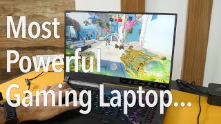 Asus ROG Strix Scar 15 2022  Most Powerful Gaming Laptop [upl. by Nereil489]