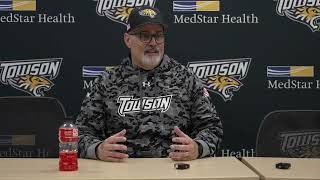 Full Press Conference Following Towson Footballs Victory Over Rhode Island [upl. by Davena]