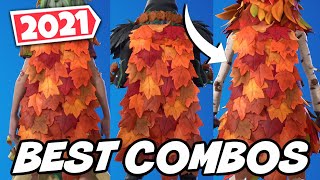 THE BEST COMBOS FOR AUTUMNS MANTLE BACKBLING 2021 UPDATED  Fortnite [upl. by Rizzo]