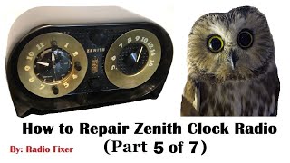 Part 5  How to repair broken Bakelite radio [upl. by Eniluj]