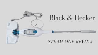 Black and Decker Steam Mop Review [upl. by Jeroma]