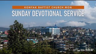 Sunday Devotional Service  Konyak Baptist Church Mon [upl. by Gnaw]