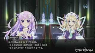 HyperDimension Neptunia MK2 Neptune Chirper Events [upl. by Retsof]