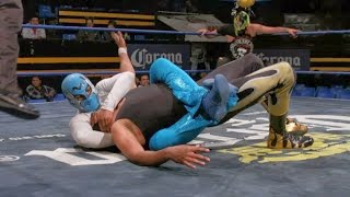 Accidentes De La Lucha Libre Sky Angel [upl. by Dickson]