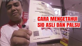 Cara mengetahui SIO asli amp Palsu [upl. by Psyche465]