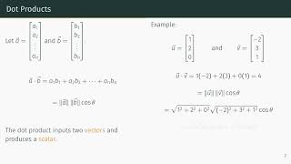 Dot Product Orthogonality and Components [upl. by Jimmy]