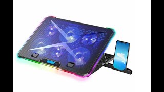 EVOLVEO Ania 9 RGB laptophűtőnek néz ki vajon mit tud Magyar bemutató [upl. by Enelegna]