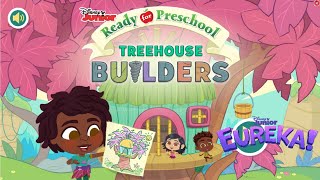 Build Your Dream Treehouse with Eureka A Ready For Preschool Game From Disney Junior [upl. by Olga]