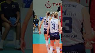 Elitsa VasilevaAtanasijević  Fenerbahçe Medicana volleyball voleybol fbvoleybol fenerbahçe [upl. by Agustin]