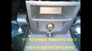 How to Install a Rear Power Socket for a Vauxhall Zafria B no Sound [upl. by Nnad]