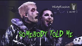 Motionless In White SOMEBODY TOLD ME Cover Dallas TXLive 2022 [upl. by Tennies]