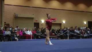 Katelyn Ohashi  Floor  2015 WOGA Classic [upl. by Sessler453]