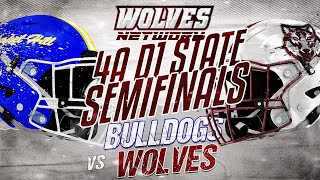 2023 4A D1 STATE SEMIFINAL  Chapel Hill Bulldogs vs Davenport Wolves [upl. by Ycnan]