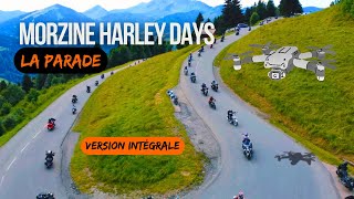 La Parade des Morzine Harley Days 2024 en version intégrale [upl. by Halford]