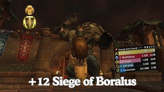 Siege of Boralus 12  Prot Paladin  TWW M Season 1 [upl. by Cired]