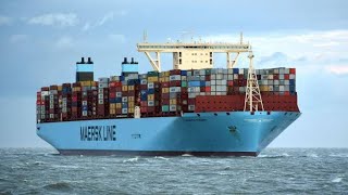 The MAERSK Worlds Biggest Container ShipMAERSK LINEJEZBOY [upl. by Neras]