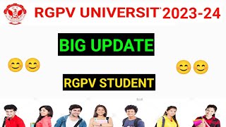 RGPV STUDENT LATEST UPDATE😊 [upl. by Notsyrb]