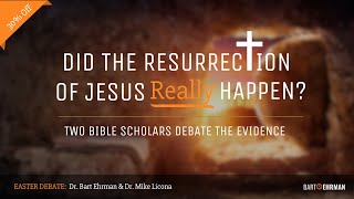 Did the Resurrection of Jesus Really Happen Easter Debate Sale Bart Ehrman vs Mike Licona [upl. by Anyad]