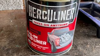 A few thoughtful tips on roll on bedliners herculiner projectfarm [upl. by Odlawso]