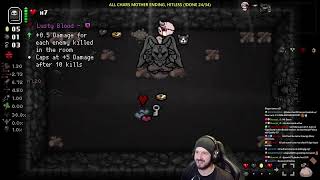 TBOI REPENTANCE Hard mode no hit tainted Cain mother ending [upl. by Esinel188]