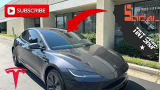 WATCH THIS BEFORE TINTING YOUR TESLA MODEL 3 FRONT WINDSHIELD… [upl. by Abey719]