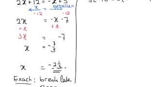 vergelijkingen algebraïsch oplossen [upl. by Artapoelc]