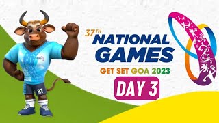 Day 3  37th National Games 2023 Goa  DD Sports [upl. by Foley250]